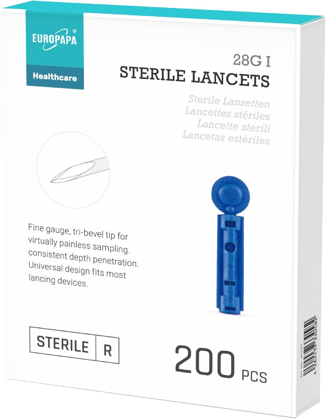 Avantages, Atouts et Limites du EUROPAPA Lancettes lancettes stériles jetable