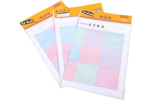 FYDUN 3pcs tissu magique chinois papier d'eau tissu d'eau d'écriture pour la pratique de la calligraphie chinoise School Supplies