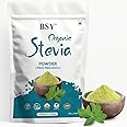 BSY Organic Stevia powder - 227 g (0.5 LB) I Natural Sweetner I Natural stevia powder I Natural Sugar Substitute I Sweetner powder for Drinks, smoothie I Pure Stevia Extract Sugar Substitute