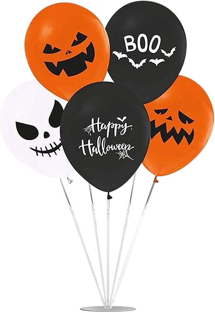 Halloween Balonlu Stand Set 7'Li, hallowen