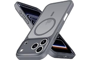 ivoler matt grått magnetiskt fodral för iPhone 8 Pro, kompatibelt med magnetisk, [militärstandard fallskydd] stötsäker reptål