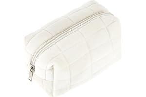 Sibba Makeup Case Make Up Cosmetic Organizer Travel Toiletry Bags Skin Care Pouch Small Fluffy Purse Collection Traveling Makup Beauty Women Girls