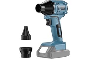 OHYES Soffiatore Compatibile Con Makita 14,4/18 V Batteria Senza Spazzole, Ad Alta Velocità, Soffiatore Per Foglie, Per Campeggio, Pulizia E Officina (Batteria Non Inclusa)