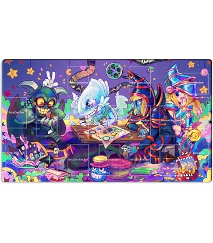 Black-Lotus Tapis de jeu de société TCG 59,9 x 35,1 cm Compatible avec TCG MTG Playmat Free Bag