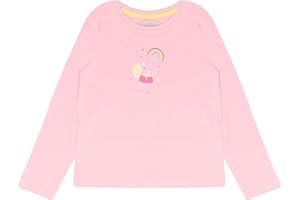 Popgear Peppa Pig Rainbow Wings Long Sleeve T-Shirt Tendance Fille