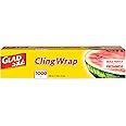 Glad Cling Wrap Clear Plastic Loop 1000 sq. ft. Size 305m x 30.5cm 1pc
