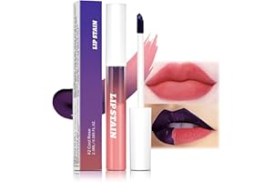 FRESFRESI Long-Lasting Peel-Off Lip Stain & Tint for Women - Extreme Matte Finish Liquid Lipstick in Rose Red - Amazing Non-Sticky Makeup That Won't Smudge or Transfer