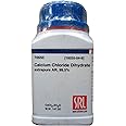 SRL Calcium Chloride Dihydrate Extrapure 500Gm, AR Grade, 99.5%, CAS 10035-04-8, Molecular Formula : CaCl2.2H2O, Storage : Room Temperature, Shelf Life : 60 Months, for laboratory use only.