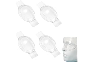 ARROMI 4 PCS Eye Shield After Cataract Surgery, Cataract Eye Shield, Eye Patches for Adults, Eye Patch, Eye Shield,Clear Eye Patch Eye Shield After Cataract Surgery Eye Shield with Small Hole Eye Shields