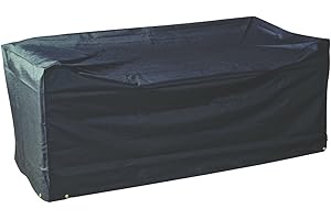 BOSMERE Housse de protection large pour canapé de jardin 3 places
