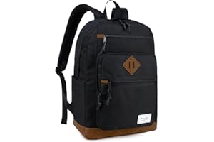 Chase Chic Sac A Dos Homme Femme, Sac D'école Antivol Sac De Ville D'affaires Loisirs Résistant à L'eau Pour College Travail École Voyage Adolescent étudiants 18,8L