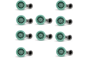 HUNTER IRRIGATION Tobera para difusores de riego. Alcance 1,20 Metros. Ángulo de riego Regulable 0 a 360º. Rosca Hembra Compatible con Hunter, Rain Bird, Irritrol, KRain, Signature. Pack 10 BOQUILLAS