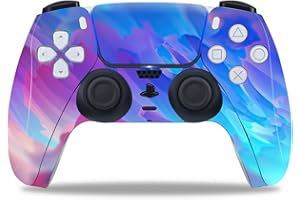 Wonhomke Più design per Skins Joystick Gamepad PS5 per PS5 Controllers Controller PVC Sticker per PS5 Controller Skin Sticker (PS5-015)