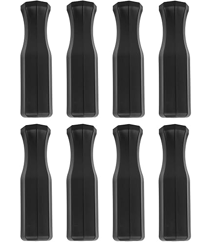 Set 4 Tappi Gomma Per Gambe Calcio Balilla - Piedini Rotondi Neri 6.5cm, Compatibili Con FAS E Altre Marche - Foto 8