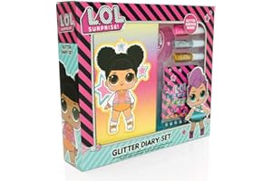Online Street L.O.L. Surprise! Gift Set Lol Diary Journal for Girls | Diary Set for Girls with Accessories (LOL Glitter Diary Stationery Set)