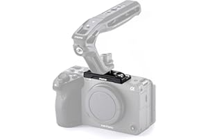 Tilta Plaque supérieure FX30 Plaque supérieure à Griffe Compatible avec la Carte d'extension pour caméra FX3/FX30 V2 - Noir TA-T16-HSTP-B