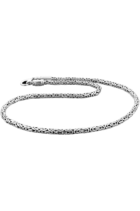 Catena Box Rotonda Placcata Argento Collana Catena A Scatola In - Foto 11