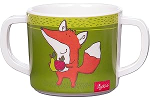 sigikid 25398 Kindertasse Fuchs Forest Fox rPET empfohlen für Kinder am 2 Jahren nachhaltig, robust und langlebig