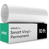 Cricut Joy Smart Permanent Adhesive Vinyl - Roll 14cm x 3m - White - For | For Joy Machine Matless Cutting for Long Cuts