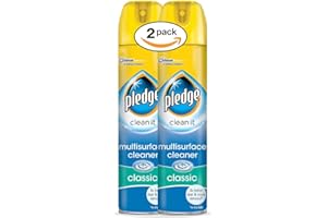 Pledge Spray 250ml Pack (2, Multi-Surface Classic)
