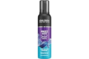JOHN FRIEDA Frizz-Ease - Schiuma per capelli ricci, 200 ml, modello casuale