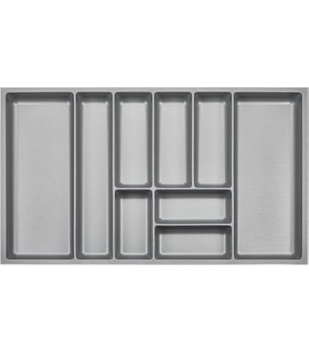 Cubertero Para Cajon Orga-box VII Design Cubertero Gris Basalto