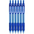 Paper Mate Profile Retractable Ballpoint Pens, 1.4mm, Bold Point, 6-Count (Blue)