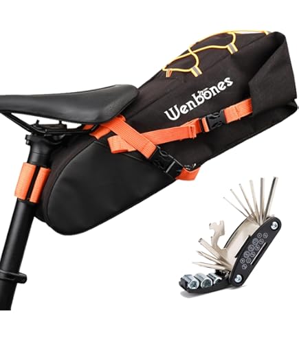 Borsa Impermeabile Bici Borsa Da Sella Bici 10L Impermeabile Per