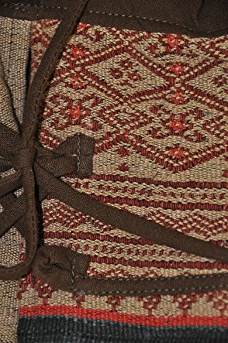 virblatt Haremshose für Herren und Damen aus Baumwolle mit traditionellen Webereien UNISEX Einheitsgröße S – L mit bequemen Gummibund alternative Kleidung-Malie - 4