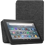 Amazon Fire 7 tablet Fabric Cover | Only compatible with 12th generation tablet (2022 release), Black
