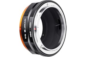 K&F Concept Lente Mount Adattatore Manuale Fuoco: Compatibile con Canon FD a Fujifilm X Corpo Fotocamer