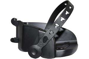 POLISPORT 8634400015 - Repose-Pieds + Sangles de Rechange pour Chaise modèle Groovy de Couleur Noire