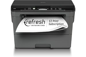 Brother Compact Monochrome Laser Printer, HLL2390DW, Convenient Flatbed Copy & Scan, Wireless Printing, Duplex Two-Sided Printing, Amazon Dash Replenishment Enabled