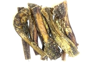 MALTBYS' STORES 1904 LTD Thick Bulls Pizzles x 10 (5") Premium Natural Dog Treats Chews Bully Sticks
