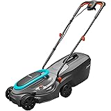 Gardena Tagliaerba Elettrico PowerMax: Potenza 1200 W, Larghezza Taglio 32 cm, Altezza Taglio Regolabile tra 35–65 mm, per Su