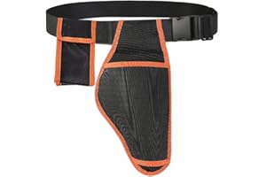 Bostar Funda para Tijera de Podar Eléctrica Bolsa Ajustable de Cinturón para Tijera de Podar Inalámbrica Baterías Móvil Vaso de Agua