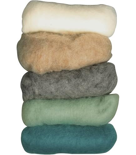 YOYEAH Vilten onderlegger 150 x 125 mm met viltnaalden, vilten