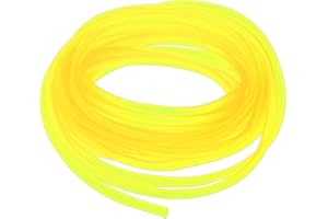 LUCYSTUDIO Tuyau Aquarium 5 m Caoutchouc Tuyau d'air Tube 4/ 6mm Oxygène Air Line Tube pour Aquarium Jaune Vert Rouge Bleu Noir