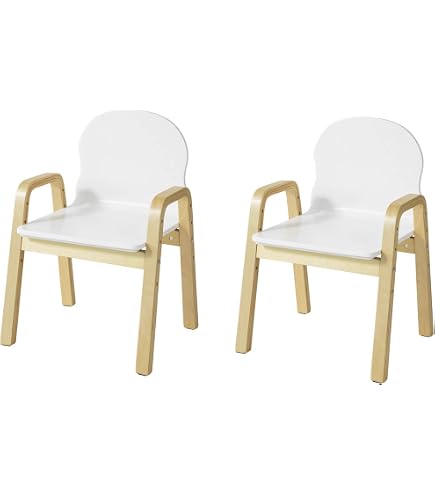 Tabouret Carré Enfant - Coton Bouclettes Et Pin Naturel