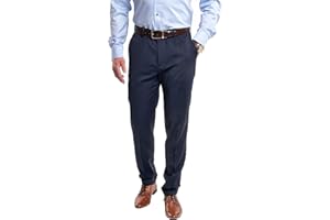 Hirschthal Herren Anzughose Hose mit Bügelfalte