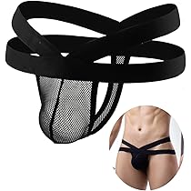 Männer Dessous Set Durchsichtig - Spitze BH Und G-String Unterwäsche