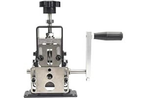 sports flyfree Manual Wire Stripping Machine, 0.06''-0.98'' Wire Stripper Tool with Hank Crank, Multifunctional Copper Wire Peeler Machine for Scrap Copper Recycling