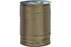 Corderie Italiane 006074199 Filo stendibiancheria acciaio ottonato trasparente 6 mm - 50 mt