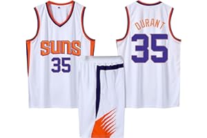 WSKMHK 2 Pièces Maillot Basketball Enfant,Maillots de Basket-Ball Enfants/Adulte 2024, 2 Pièces Basket Maillot Basket Jersey Homme/Garçon Gilets Basket Enfant & Shorts Basket Enfant Tenue Basketball