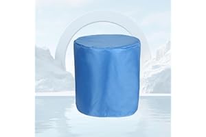ATYUJKB Impermeable Fundas para Muebles de Jardín Exterior 50x50cm, 420D Cubierta de Mesa de Jardín, Cubiertas de Muebles de Ratán de Tela, Funda Protectora para Muebles Exterior Impermeable