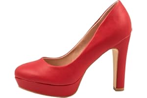 Elara Escarpins Femmes Talons Hauts Plateau Chunkyrayan