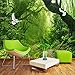 Produktbild NXMRN Wallpaper Tapete Plakat Poster Fototapete 3d murals jungfrau wald grün wald baum moderne 3d wohnzimmer tv hintergrund home wandbild vlies 200cmx140cm
