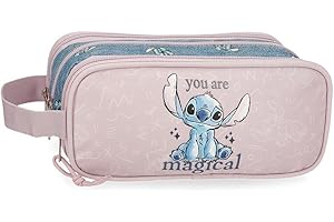 Disney Joumma Bags Stitch You Are Magical Estuches Escolares, bandoleras, Varios Compartimentos