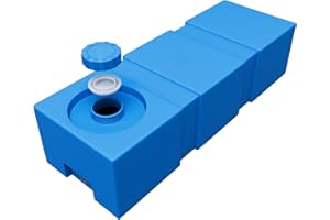 Varile Neo Réservoir d'eau Potable, 120 l, résistant au Transport, Convient à Un Usage Alimentaire, pour Bateau, Camping-Car, remorque (Bleu)