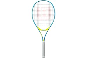 Wilson Ultra Power 25 besaitet 235g Tennisschläger Kinderschläger Schwarz - Grau